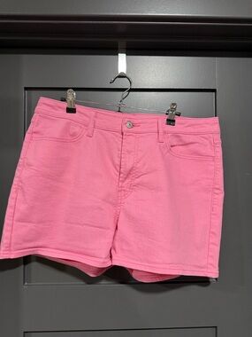 Old Navy Bright Pink Denim Shorts